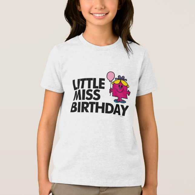 Camiseta Celebrar a Menina Birthday (Frente)