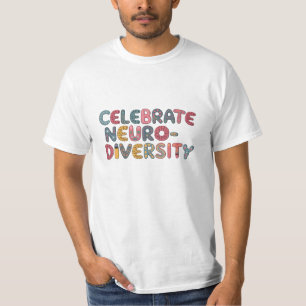Camiseta Celebrar a Neurodiversidade com Designs únicos