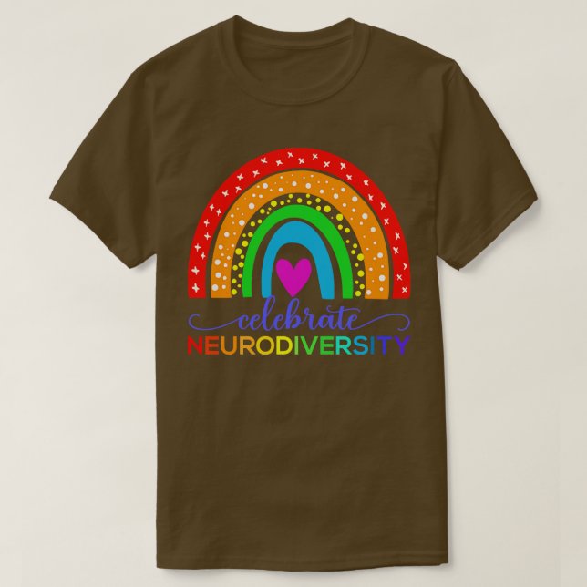 Camiseta Celebrar a Neurodiversidade III (Frente do Design)