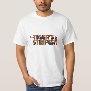 Camiseta Celebrar a vida selvagem com a arte Tiger