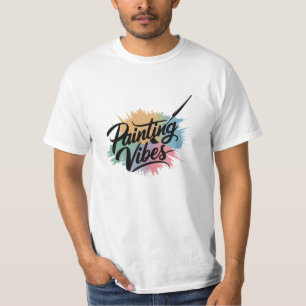 Camiseta Celebrar arte com Designs de pintor exclusivos