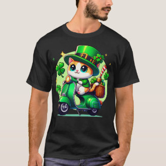 Camiseta Celebrar Dia de São Patrício com um bonito e color