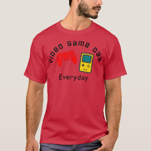 Camiseta Celebrar dia dos Videos games