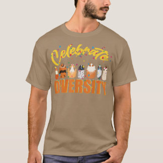 Camiseta Celebrar Diversidade Direta Diversidade Ambiental