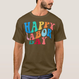 Camiseta Celebrar Feliz Trabalhador e Funcionário do Dia do
