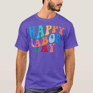 Camiseta Celebrar Feliz Trabalhador e Funcionário do Dia do
