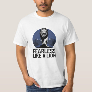 Camiseta Celebrar Grandes Gatos com Arte Leão
