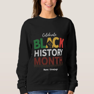 Camiseta Celebrar História Negra Mês Honrando Africano