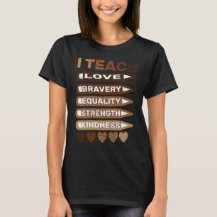 Camiseta Celebrar História Negra Mês I Ensina Histor Negra