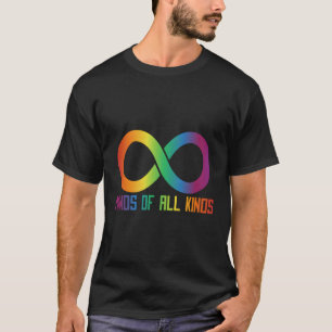Camiseta Celebrar Mentes De Neurodiversidade De Todos Os Ti