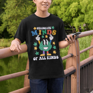 Camiseta Celebrar Mentes De Todos Os Tipos De Assuntos De S