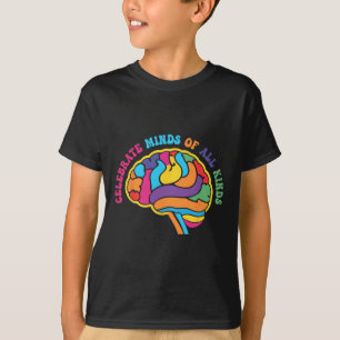 Camiseta Celebrar Mentes De Todos Os Tipos De Homens De Con
