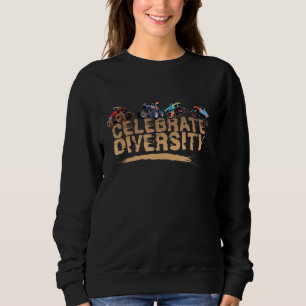 Camiseta Celebrar Monstro da Corrida de Caminhões de Divers