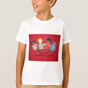 Camiseta Celebrar o Mês da História Negra