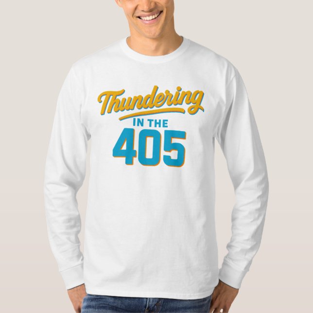 Camiseta Celebrar os altos e baixos do basquete de Oklahoma (Frente)