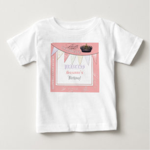 Camiseta Celebrar Royally Princess Festa de aniversário Gir