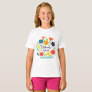 Camiseta Celebrar sua exclusividade - Design Inspirador