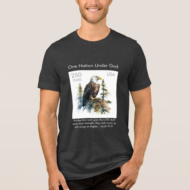 Camiseta Celebrate America 250 #75 (Frente)