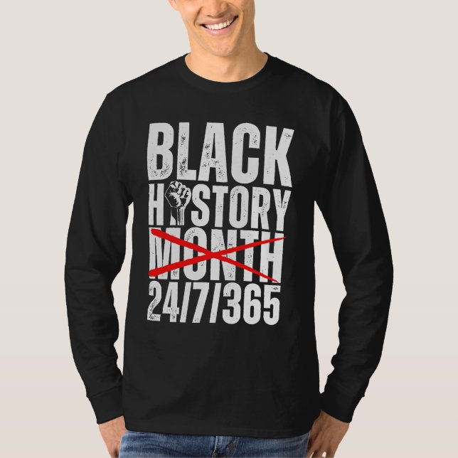 Camiseta Celebrate Black History Month 247 African American (Frente)
