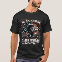 Camiseta Celebrate Black History Month with Pride