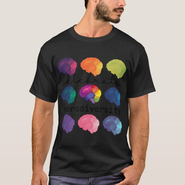 Camiseta celebrate neurodiversity friend (Frente)