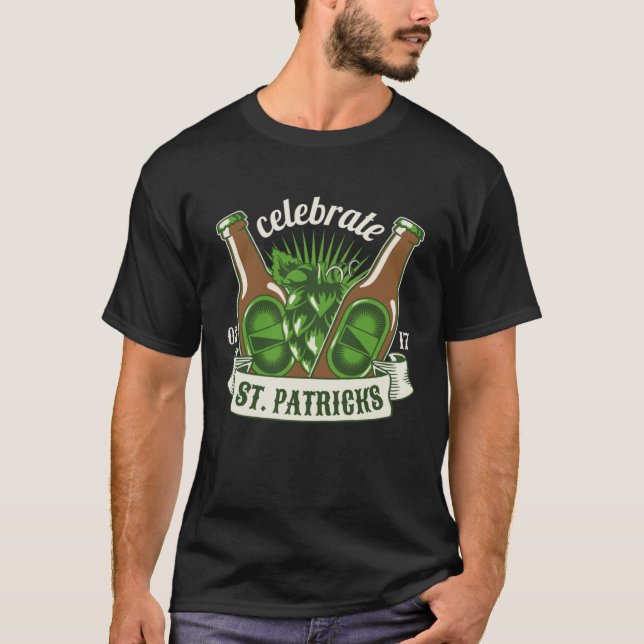 Camiseta Celebrate St Patricks 0317 (Frente)
