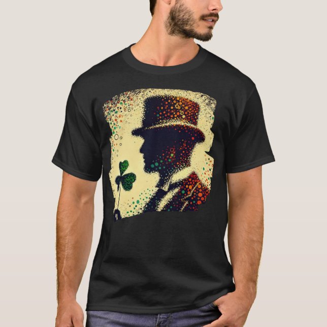 Camiseta Celebrate St. Patrick's Day in Style (Frente)