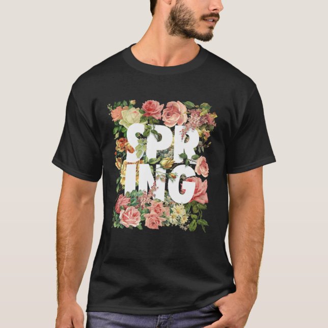 Camiseta Celebrate the Arrival of Spring with Style (Frente)