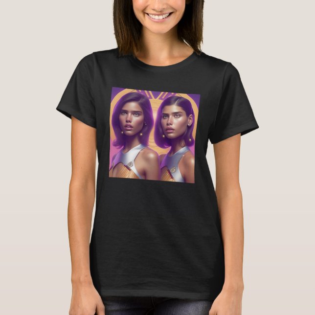 Camiseta Celebrate Women Astronauts Dancers Hawaiian Paradi (Frente)