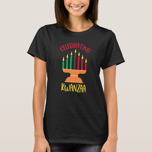 Camiseta Celebrating Kwanzaa   (Frente)