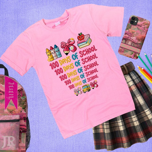 Camiseta Celebre 100 Dias de Escola (Criador carregado)