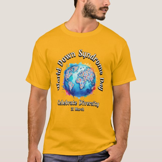Camiseta Celebre a Diversidade. (Frente)