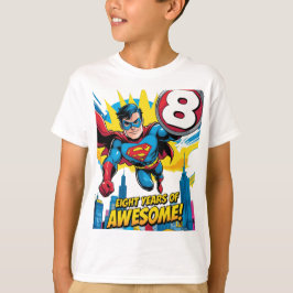 Camiseta Celebre com este "Oito Anos de Incrível!