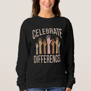 Camiseta Celebre Diferenças Direitos Humanos Igualdade Home