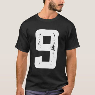 Camiseta Celebre o 9 Fonte Divertida Py de Aniversário Feli