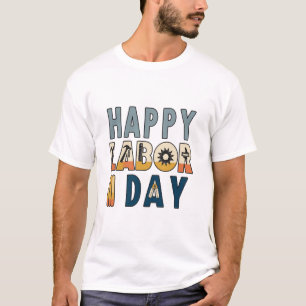 Camiseta Celebre o espírito do trabalho de duro com o nosso