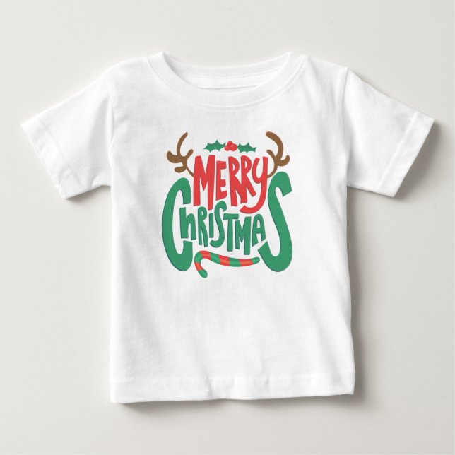 Camiseta "Celebre o Natal em Estilo" (Frente)