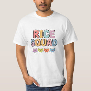 Camiseta Celebre seu amor pelo arroz com a arte
