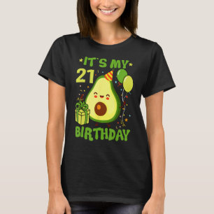 Camiseta Celebre Seu Estilo De aniversário de 21 anos Com