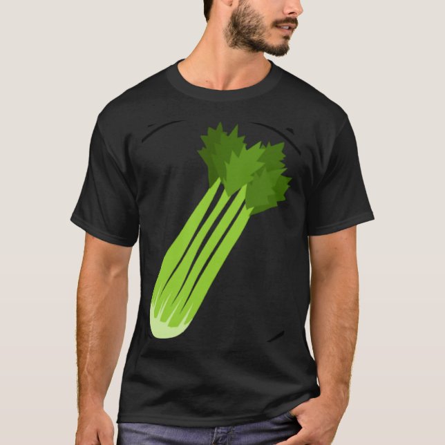 Camiseta Celery Squad Ironic Saying Leek Vegetable Food (Frente)