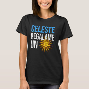 Camiseta celeste regalame un sol Uruguai