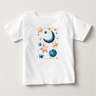 Camiseta Celestial Dreams Watercolor