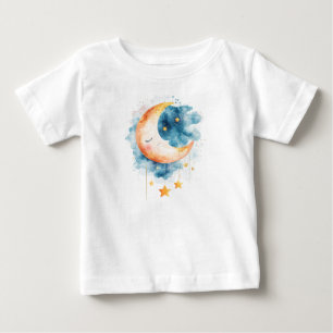 Camiseta Celestial Dreams Watercolor