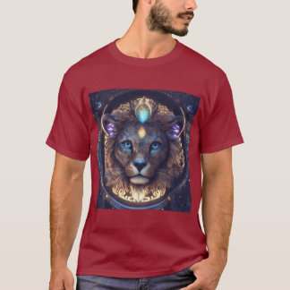 Camiseta Celestial Feline Guardian