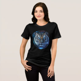 Camiseta Celestial Galaxy Tiger Art Print