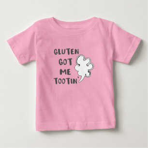 Camiseta Celiac Awarness Gluten Me Trouxe Tootin