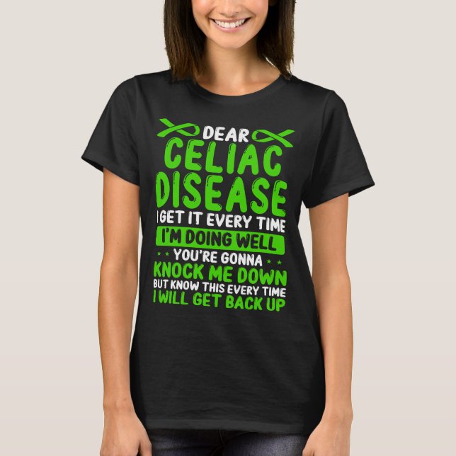 Camiseta Celiac Disease Awareness Month Disease Ribbon (Frente)