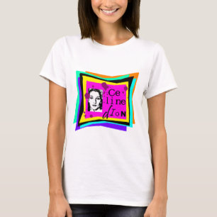 Camiseta Celine Dion - arte pop