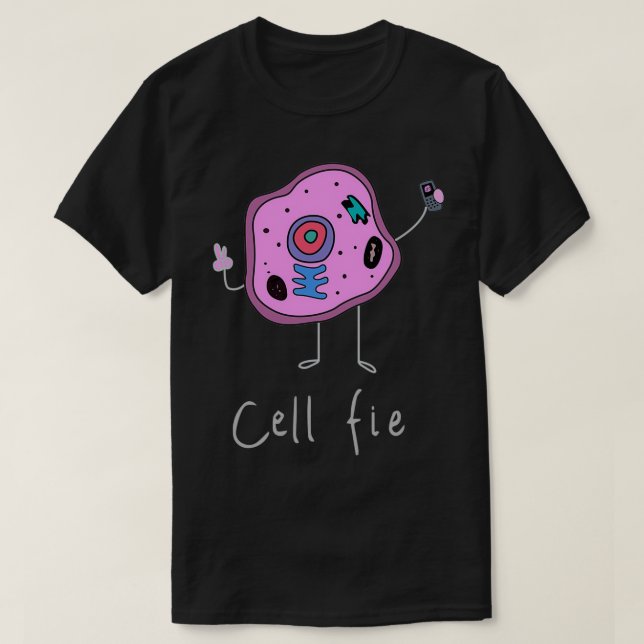 Camiseta Cell Fie (Frente do Design)