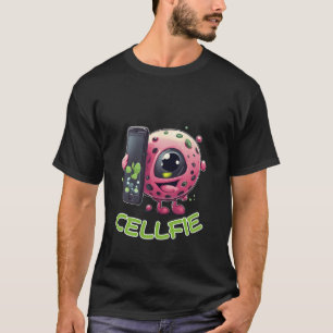 Camiseta Cell Fie Funny Cellfie Selfie Biology Science Teac
